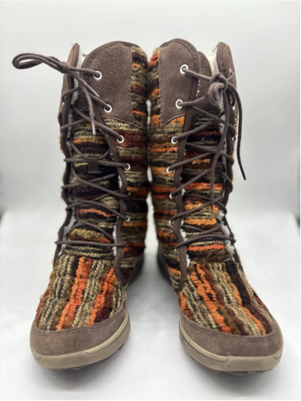 Womens Merrell Boots Pechora Sky Woolen Leather Warm Winter Size 6.5
